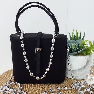 Urban Outfitter🖤Vintage Mini Black Geo Evening Bag/Handbag